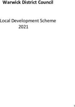 Warwick District Council - Local Development Scheme 2021