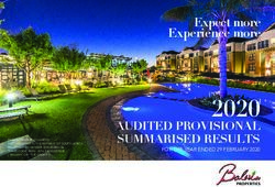 2020 AUDITED PROVISIONAL SUMMARISED RESULTS - Property Wheel