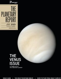 THE PLANETARY REPORT - THE VENUS ISSUE 2021