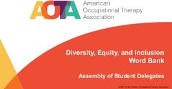 Diversity, Equity, and Inclusion Word Bank - Goes Here Assembly of Student Delegates - AOTA