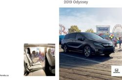 2019 Odyssey - Honda Canada