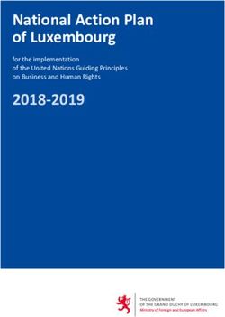 National Action Plan of Luxembourg 2018-2019 - for the implementation of the United Nations Guiding Principles on Business and Human Rights