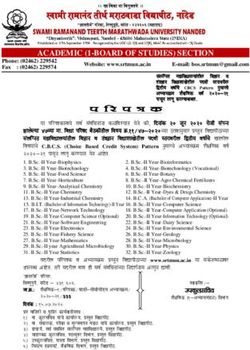 ACADEMIC (1-BOARD OF STUDIES) SECTION