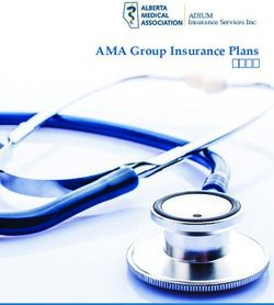 AMA Group Insurance Plans - 2018 ADIUM Insurance Services Inc - Alberta Medical Association