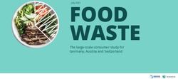 FOOD WASTE The large-scale consumer study for Germany, Austria and Switzerland - Danone