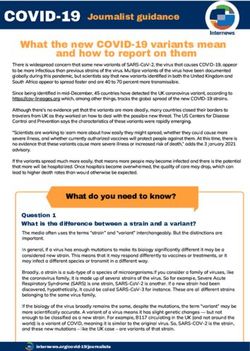 What the new COVID-19 variants mean and how to report on them - Journalist guidance - Internews