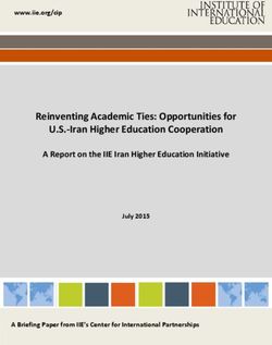 Reinventing Academic Ties: Opportunities for U.S.-Iran Higher Education Cooperation