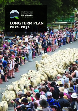 LONG TERM PLAN 2021-2031 - Stratford District Council