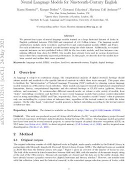 Neural Language Models for Nineteenth-Century English - arXiv