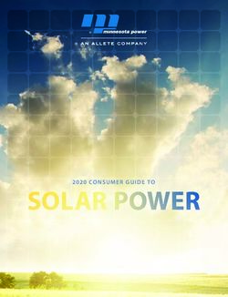 SOLAR POWER 2020 CONSUMER GUIDE TO - Minnesota Power