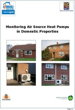 Monitoring Air Source Heat Pumps in Domestic Properties