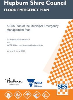 Hepburn Shire Council - FLOOD EMERGENCY PLAN A Sub-Plan of the Municipal Emergency Management Plan - Victoria ...