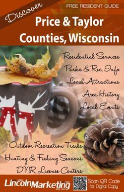 Price & Taylor Counties, Wisconsin - Lincoln Marketing