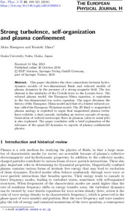 Strong turbulence, self-organization and plasma confinement