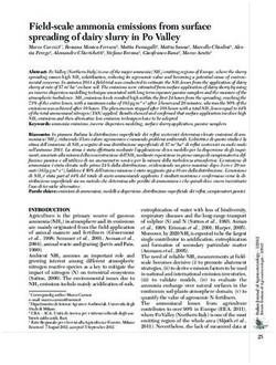 Field-scale ammonia emissions from surface spreading of dairy slurry in Po Valley