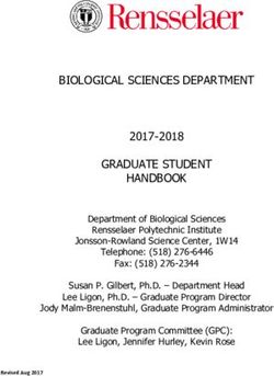 BIOLOGICAL SCIENCES DEPARTMENT