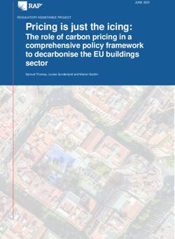 Pricing is just the icing: The role of carbon pricing in a comprehensive policy framework to decarbonise the EU buildings sector