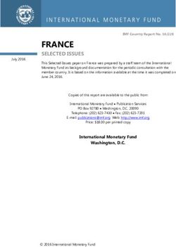 FRANCE SELECTED ISSUES - International Monetary Fund