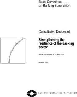 Strengthening the resilience of the banking sector - Basel Committee on Banking Supervision Consultative Document