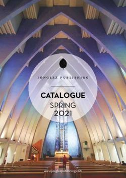 2021 SPRING CATALOGUE - Jonglez Publishing
