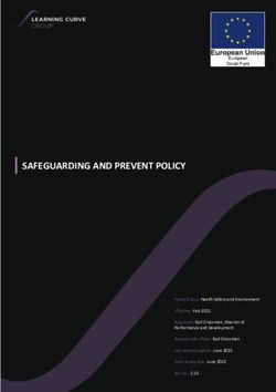 SAFEGUARDING AND PREVENT POLICY PROCEDURE