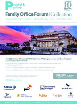 Family Office Forum Collection - Singapore 2021 Edition, 11th-12th May, The Fullerton Hotel - Prestel ...