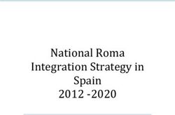 National Roma Integration Strategy in Spain 2012 -2020 - europa.eu