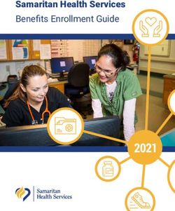 2021 Samaritan Health Services Benefits Enrollment Guide