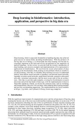 Deep learning in bioinformatics: introduction, application, and perspective in big data era - bioRxiv