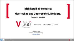 Irish Retail eCommerce: Overlooked and Undercooked, No More - Thursday 23rd July, 2020 - V360