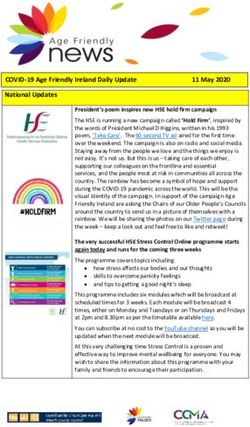 COVID-19 Age Friendly Ireland Daily Update - Tipperary ...