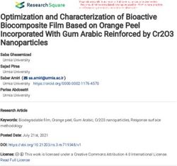 Optimization and Characterization of Bioactive Biocomposite Film Based on Orange Peel Incorporated With Gum Arabic Reinforced by Cr2O3 ...