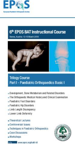 6th EPOS BAT Instructional Course