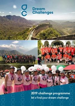 2019 challenge programme - let's find your dream challenge - Dream Challenges