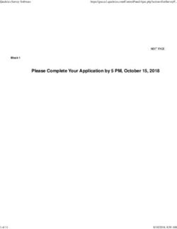 Please Complete Your Application by 5 PM, October 15, 2018 - Block 1 Qualtrics Survey Software - Institute for Georgia Environmental ...