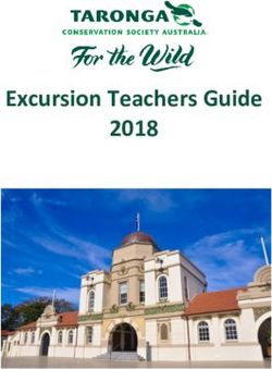 Excursion Teachers Guide 2018 - Taronga Zoo