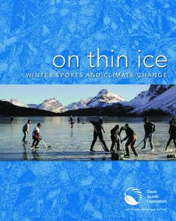 On thin ice winter sports and climate change - David Suzuki Foundation