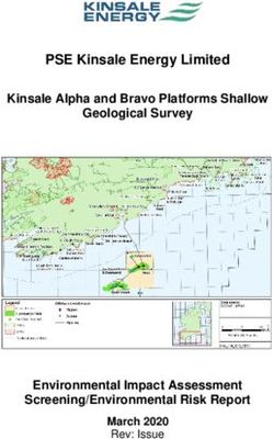PSE Kinsale Energy Limited Kinsale Alpha and Bravo Platforms Shallow Geological Survey - Environmental Impact Assessment Screening/Environmental ...