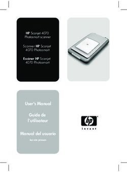 User's Manual Guide de l'utilisateur Manual del usuario - HP Scanjet 4070 Photosmart scanner - HP.com