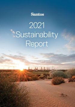 Sustainability Report 2021 - Santos