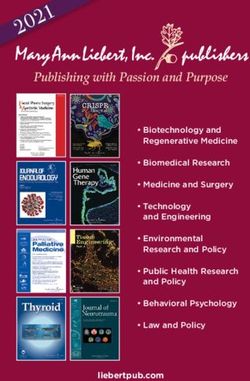 Publishing with Passion and Purpose - Mary Ann Liebert, Inc.