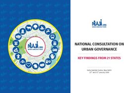 NATIONAL CONSULTATION ON URBAN GOVERNANCE - KEY FINDINGS FROM 21 STATES India Habitat Centre, New Delhi - Praja Foundation