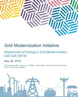 Grid Modernization Initiative - Department of Energy's Grid Modernization Lab Call (2019)