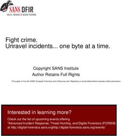 Fight crime. Unravel incidents... one byte at a time - SANS Forensics