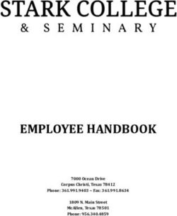 EMPLOYEE HANDBOOK - 2018, STARK ...