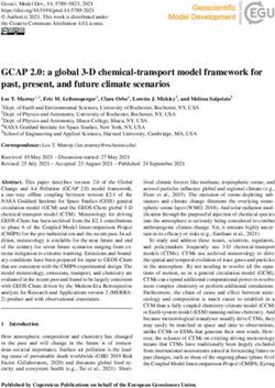 GCAP 2.0: a global 3-D chemical-transport model framework for past, present, and future climate scenarios - GMD