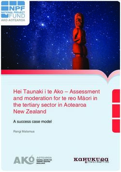 Hei Taunaki i te Ako - Assessment and moderation for te reo Màori in the tertiary sector in Aotearoa New Zealand - A success case model