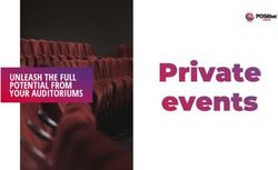 UNLEASH THE FULL POTENTIAL FROM YOUR AUDITORIUMS