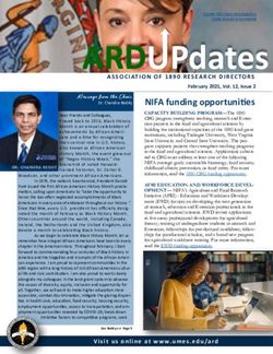 ARDUPdates ASSOCIATION OF 1890 RESEARCH DIRECTORS - University of Maryland Eastern ...