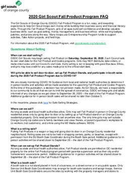 2020 Girl Scout Fall Product Program FAQ - Girl Scouts of ...